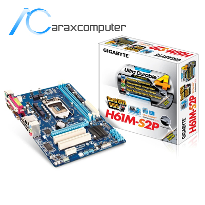 مادربرد دست دوم GIGABYTE GA-H61M-S2P آراکس کامپیوتر