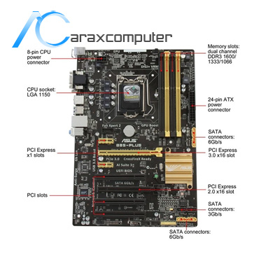 مادربرد دست دوم ایسوس مدل B85 PLUS
