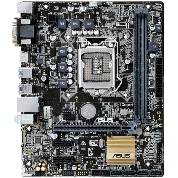 مادربرد دسته دوم ایسوس مدل MAINBOARD USED H110M-A