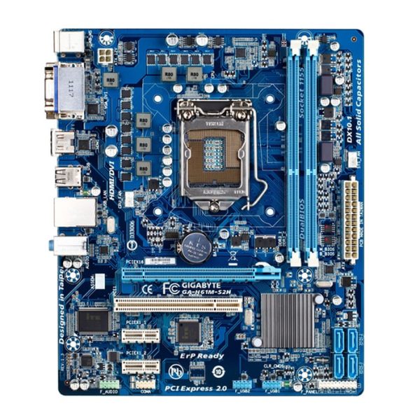 مادربرد دسته دوم گیگابایت مدل MAINBOARD USED GIGABYTE H61MS2H