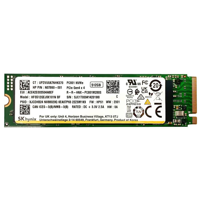 1000535726 اس اس دی اینترنال SSD NVME M.2 SKY HYNIX 512GB GEN4