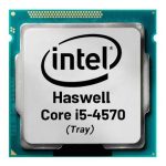 پردازنده اینتل دسته دوم سری CPU INTEL USED CORE i5-4570 HASWELL