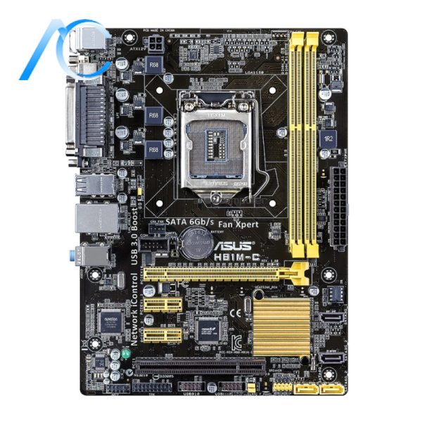 مادربرد دست دوم ایسوس مدل MAINBOARD USED ASUS H81M-C