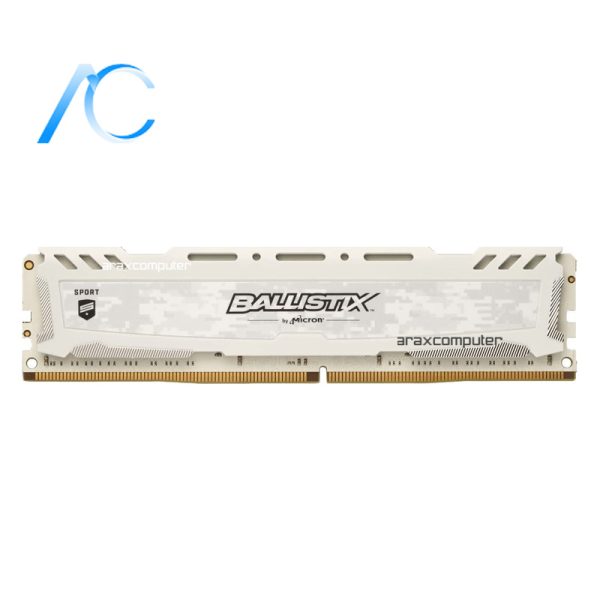 رم کامپیوتر دسته دوم کروشیال CRUCIAL BALLISTIX SPORT BY MICRON DDR4 8GB 3000MHz CL15