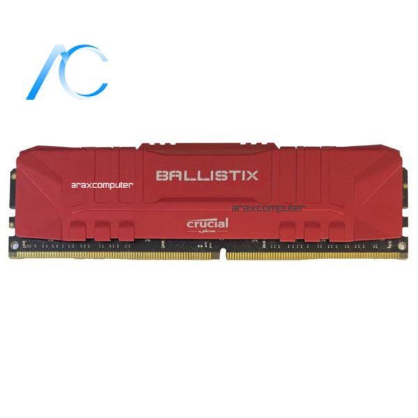رم کامپیوتر دسته دوم کروشیال CRUCIAL BALLISTIX BY MICRON DDR4 8GB 3000MHz CL15