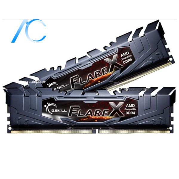 رم کامپیوتر دسته دوم G.SKILL FLARE X AMD COMPATIBLE DDR4 3200 16GB (2*8GB) CL14