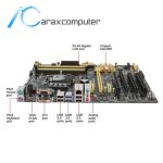 مادربرد دست دوم ایسوس مدل Asus B85-PLUS آراکس کامپیوتر