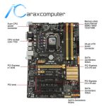 مادربرد دست دوم ایسوس مدل Asus B85-PLUS آراکس کامپیوتر