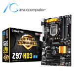 مادربرد دست دوم گیگابایت GIGABYTE-Z97-HD3 آراکس کامپیوتر