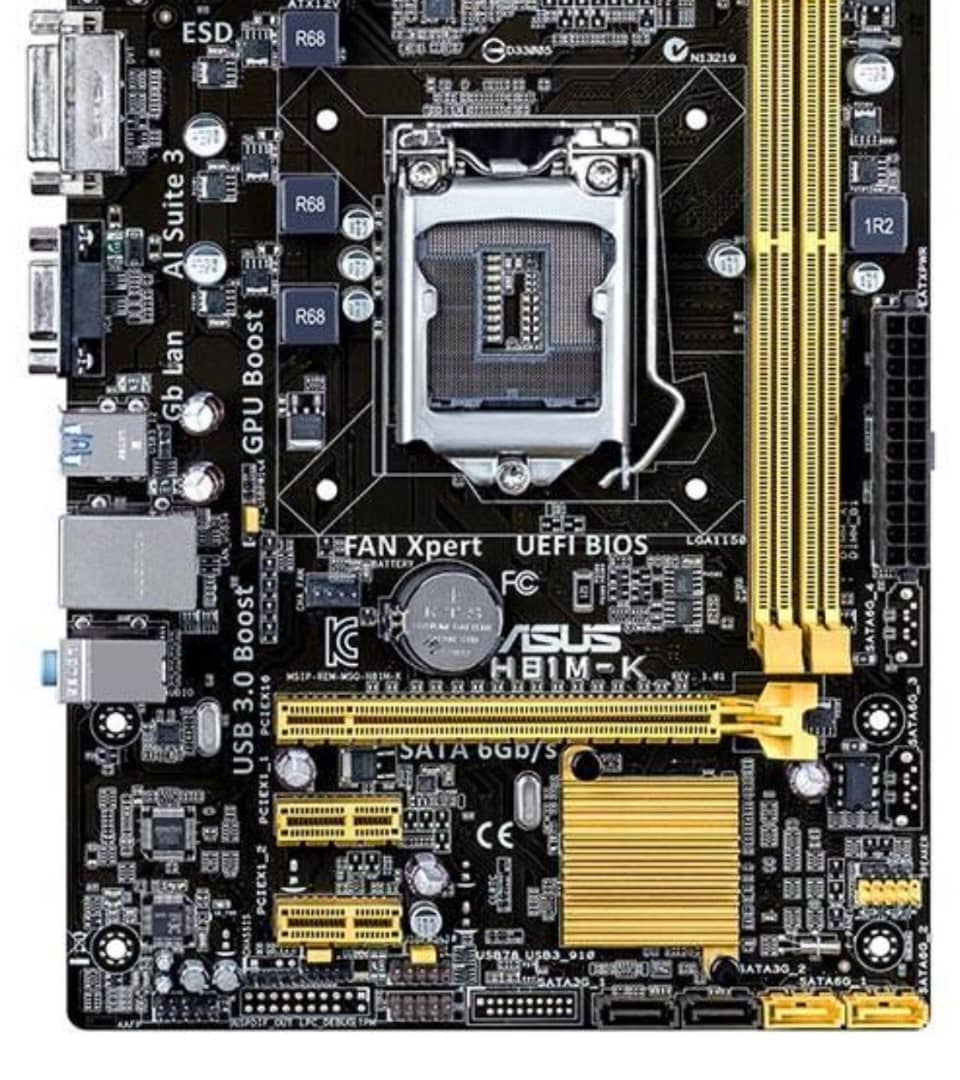 H81M-K مادربرد دست دوم ایسوس مدل MAINBOARD USED H81M-K - تصویر 1