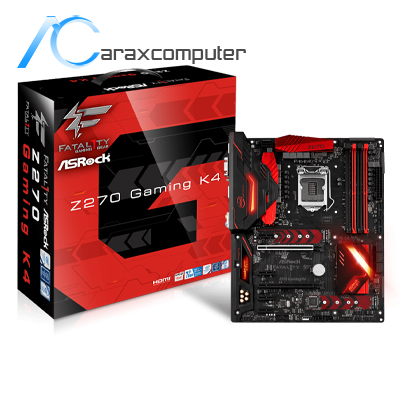 مادربرد دست دوم آزراک مدل Z270 Gaming K4