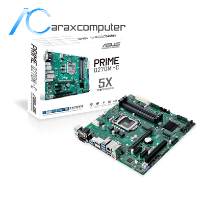مادربرد دست دوم ایسوس مدل PRIME Q270M-C