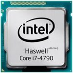 پردازنده اینتل دسته دوم سری CPU INTEL USED CORE i7-4790 HASWELL