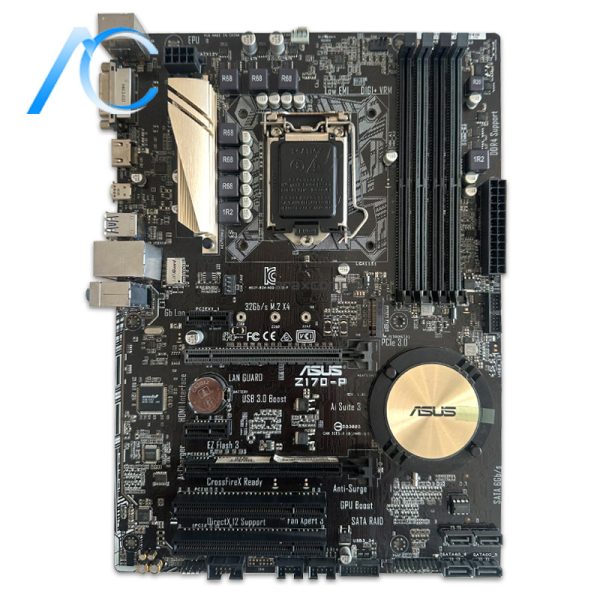 مادربرد دسته دوم ایسوس مدل MAINBOARD USED ASUS Z170-P