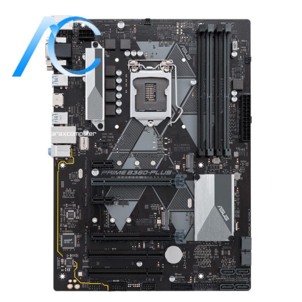 مادربرد دسته دوم ایسوس مدل MAINBOARD USED ASUS PRIME B360-PLUS