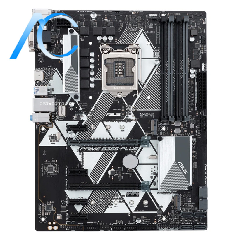 مادربرد دسته دوم ایسوس مدل MAINBOARD USED ASUS PRIME B365-PLUS مادربرد دسته دوم ایسوس مدل MAINBOARD USED ASUS PRIME B365-PLUS