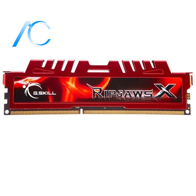 رم کامپیوتر دسته دوم جی اسکیل RAM G.SKILL RIPJAWS X DDR3 PC3-12800 1600MHZ 8GB CL10-RED رم کامپیوتر دسته دوم جی اسکیل RAM G.SKILL RIPJAWS X DDR3 PC3-12800 1600MHZ 8GB CL10-RED
