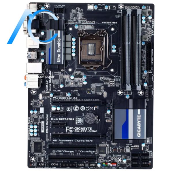 مادربرد دسته دوم گیگابایت مدل MAINBOARD USED GIGABYTE GA-Z87-D3HP