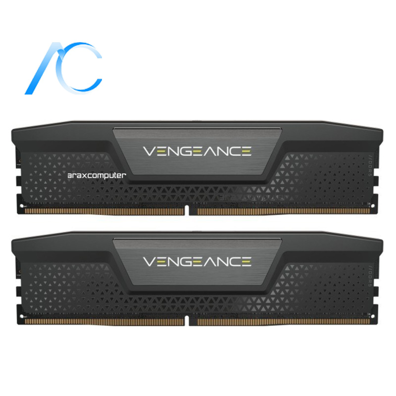 رم کامپیوتر دسته دوم کورسیر دو کاناله Vengeance فرکانس 5600 مگاهرتز DDR5 تایمینگ CL36 حافظه 32 گیگابایت رم کامپیوتر دسته دوم کورسیر دو کاناله Vengeance فرکانس 5600 مگاهرتز DDR5 تایمینگ CL36 حافظه 32 گیگابایت 1