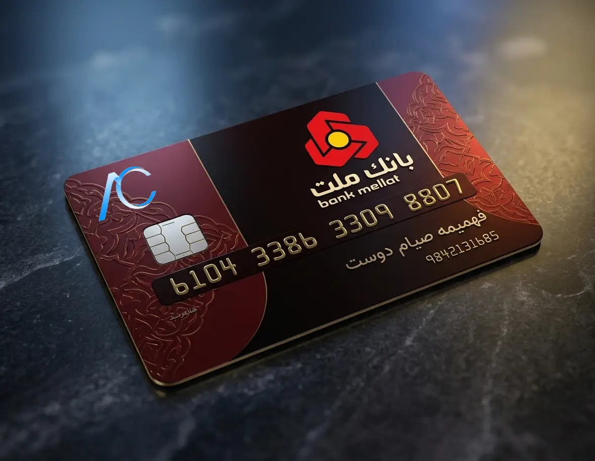 شماره کارت بانک ملت آراکس کامپیوتر