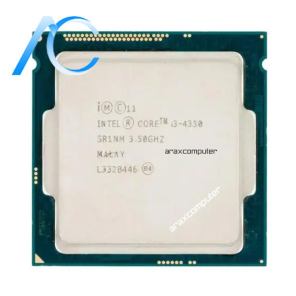 پردازنده اینتل دسته دوم سری CPU INTEL USED CORE i3-4330 HASWELL