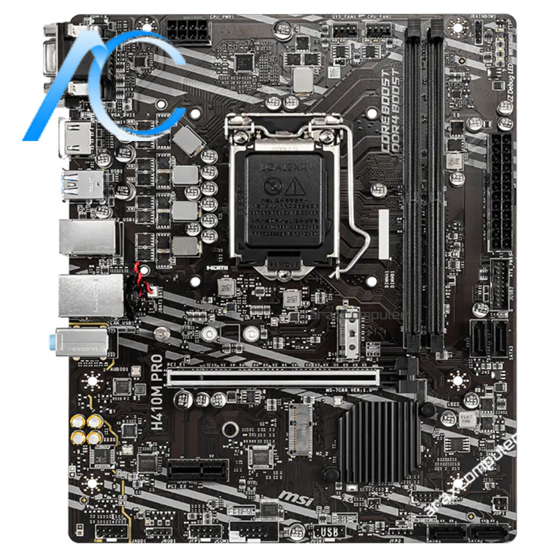 H410M PRO مادربرد دسته دوم ام اس آی مدل MAINBOARD USED MSI H410M PRO