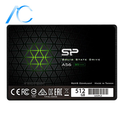 اس اس دی اینترنال SATA نو مدل SSD SILICON POWER A56 ظرفیت 512 گیگابایت اس اس دی اینترنال SATA نو مدل SSD SILICON POWER A56 ظرفیت 512 گیگابایت