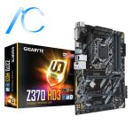 مادربرد دسته دوم گیگابایت مدل MAINBOARD USED GIGABYTE Z370 HD3