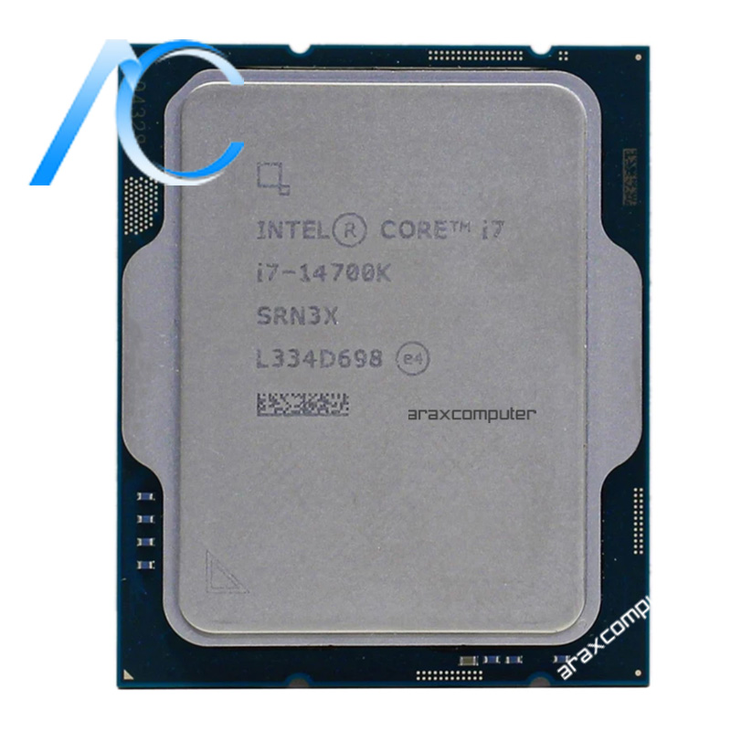 پردازنده اینتل دسته دوم سری CPU INTEL USED CORE i7-14700K RAPTOR LAKE