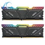 رم کامپیوتر دسته دوم DDR5 دوکاناله 4800 مگاهرتز CL38 گیل مدل GEIL POLARIS RGB ظرفیت 32 گیگابایت