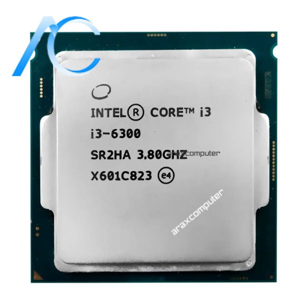 پردازنده اینتل دسته دوم سری CPU INTEL USED CORE i3-6300 KABY LAKE