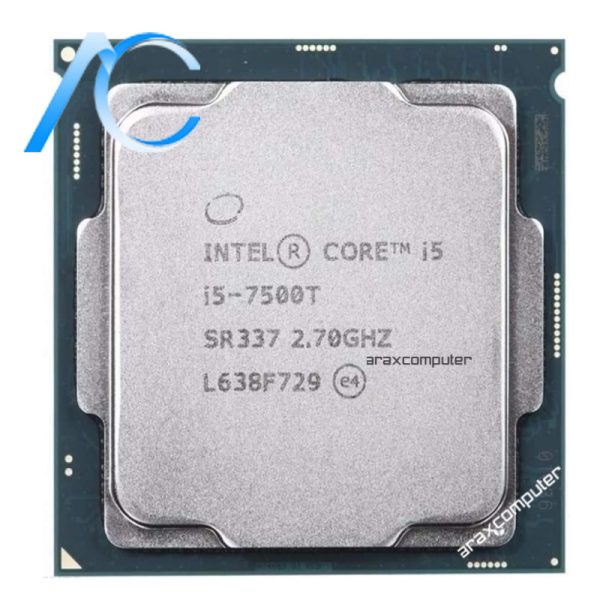 پردازنده اینتل دسته دوم سری CPU INTEL USED CORE i5-7500T KABY LAKE