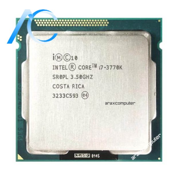 پردازنده اینتل دسته دوم سری CPU INTEL USED CORE i7-3770K IVY BRIDGE