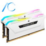 رم کامپیوتر دسته دوم کورسیر Vengeance RGB PRO 16GB(2*8) 3200MHz CL16 WHITE