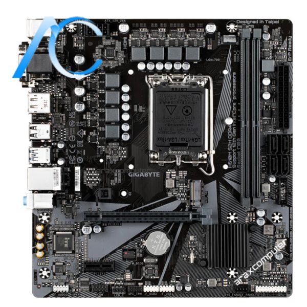 مادربرد دسته دوم گیگابایت مدل MAINBOARD USED GIGABYTE H610M S2H DDR4