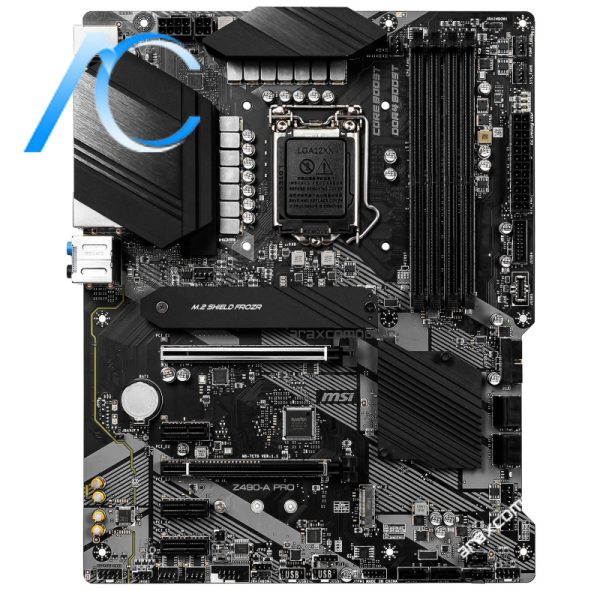 مادربرد دسته دوم ام اس آی مدل MAINBOARD USED MSI Z490-A PRO