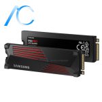 اس اس دی سامسونگ دسته دوم اینترنال SSD NVME M.2 SAMSUNG 990 PRO HEATSINK 1TB GEN4