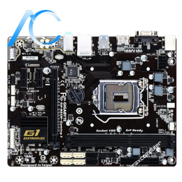 مادربرد دسته دوم گیگابایت مدل MAINBOARD USED GIGABYTE GA-B85M-GAMING 3